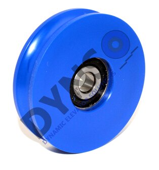 DYNSO Haushahn deurrol ronde rail 69mm