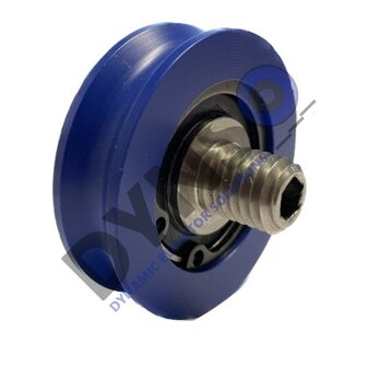 DYNSO Fermator 40/10 Deurrol, 48mm, met as M12, tbv langzame vleugel (Orona uitvoering)