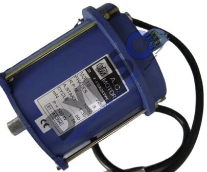 OTIS DO2000 deurmotor,blauw, 220V 50HZ 1000rpm, 1.14Nm, FBA24350F