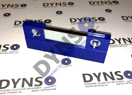 DYNSO Haushahn TSS72S ondergeleiding, 100x35x11mm, 2x M8 gat