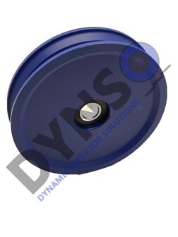 Dynso Kone KES200/minispace deurrol, 94mm, vervangende rol voor in KM851798G01 beugel.