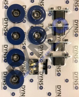 DYNSO Forsid Monitor basis revisieset kooi/schachtdeur, telescoop, 2vleugels