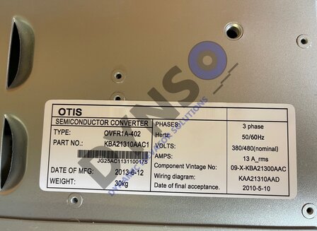 Otis ReGen OVFR2B-402 frequentie inverter