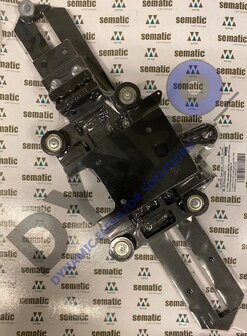 Sematic aluminium skate right 470mm, F28