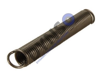 Tension spring for skate mechanism to hang in bolt,  8x50/62mm