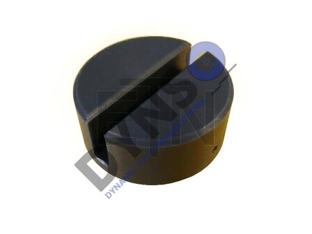 KONE slofvoering, rond 71 x 35 mm, voor leider 9mm (portiek, kolom en hydrolift)