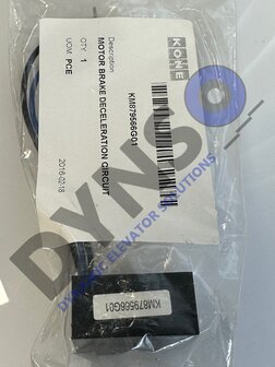 Kone motor brake deceleration circuit, KM879566G01