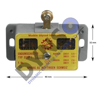 Schindler Limit switch 2-pin EUSP 1MIT