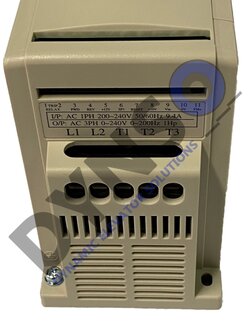 TECO E2-201-H1F frequentieregelaar,  220Volt, 0.75 kW, 1Pk (4.2A), 139*84*130mm