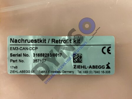 Ziehl-Abegg retrofit kit EM3-CAN-DCP