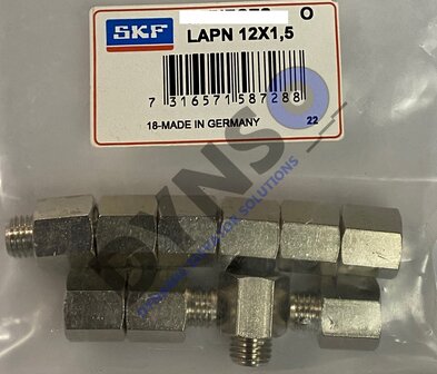 SKF nippel, LAPN 12x1,5