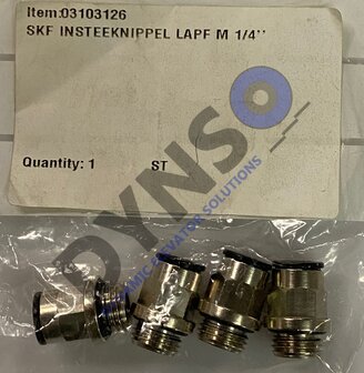 SKF insteeknippel, LAPF M 1/4&quot;