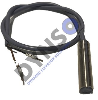 BALLUFF Inductive Sensor, 0512HU, uitgang 2 draden, IP68, M12, Lengte aansluitdraad =55cm