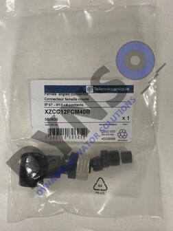 Schneider Electric Preventa XZ round (industrie)connector | XZCC12FCM40B