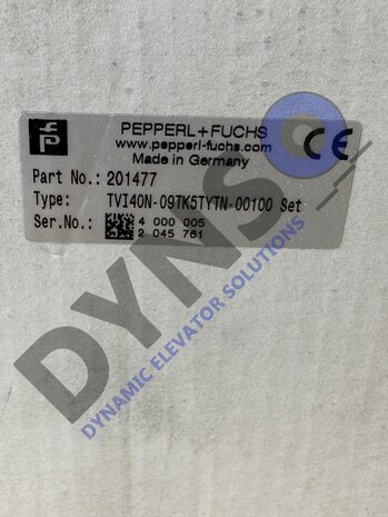 PepperL+Fuchs encoder met montageplaat, 201477, TVI40N-09TK5TYTN-00100 Set