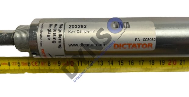 Dictator deurdranger K130 uitgeschoven lengte= 625mm