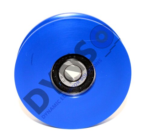 DYNSO Haushahn deurrol ronde rail 69mm