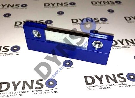 DYNSO Haushahn TSS72S ondergeleiding, 100x35x11mm, 2x M8 gat