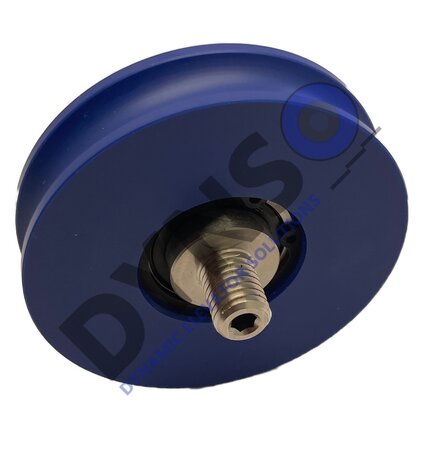 DYNSO Thyssen doorroller M2ZK8 round rail 70mm axle M10