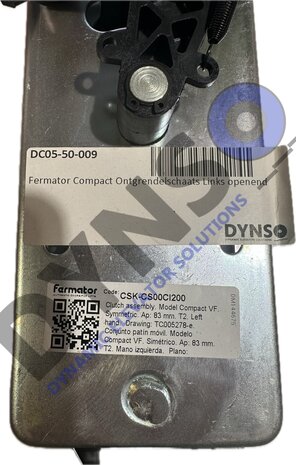 Fermator Compact Ontgrendelschaats Links openend