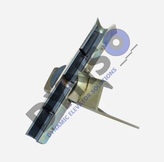 Thyssen Slofvoerhouder staal, type 6073/6 incl. voering, lengte 217mm, for 16mm leider. (6073066010)