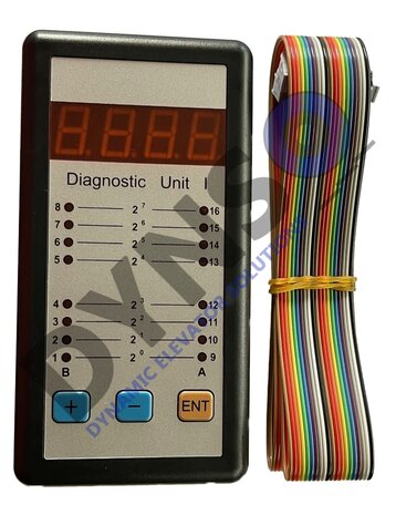 Thyssen MC2 diagnostic tool 1 & parameter test tool