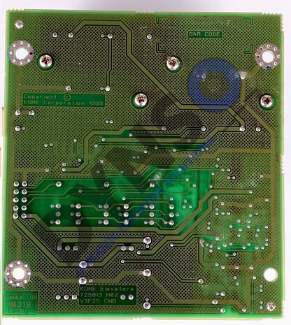 KONE V3F25 print ampere meter_Kone minispace, KM725810G01