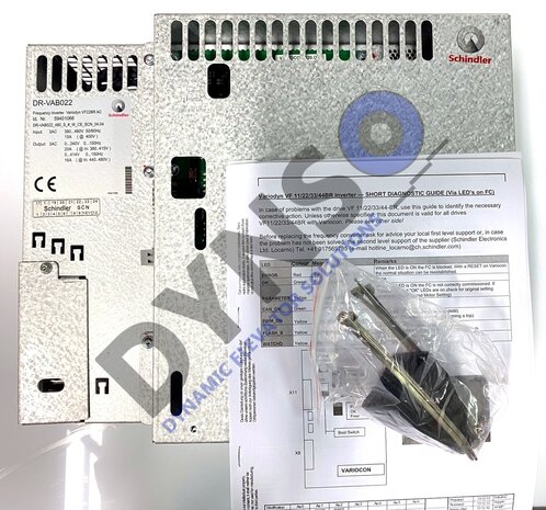 Schindler 5400, VF22BR/DR-VAB22  frequency converter 59401066