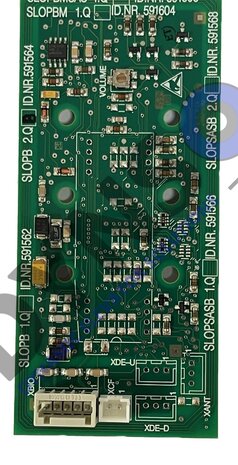 Schindler board SLOPSaxleB 1.Q,591606, 591604