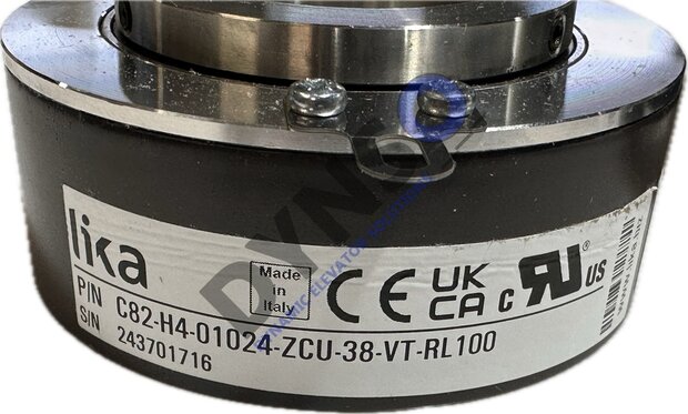 Lika holleas encoder C82-H4-01024-ZCU-38-VT-RL100 (tbv as 38mm)