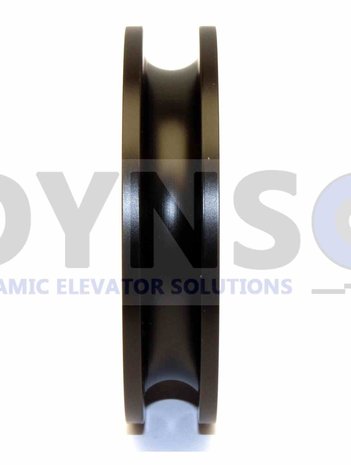 DYNSO Thyssen deurrol tbv ronde rail 80x63x18mm, asgat 15mm